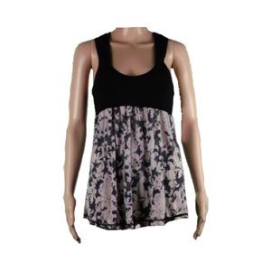 BLACK & GREY TANK TOP